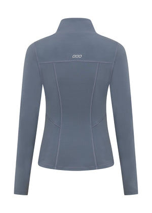 Lorna Jane Amy Active Tech Zip Through Jacket - Powder Grey