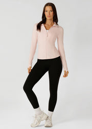 Lorna Jane Amy Active Tech Zip Through Jacket - Pale Peony