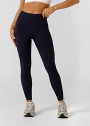 Lorna Jane Amy No Ride Phone Pocket Ankle Biter Leggings - French Navy