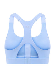 Lorna Jane Easy Zip On Max Support Sports Bra - Oxford Blue