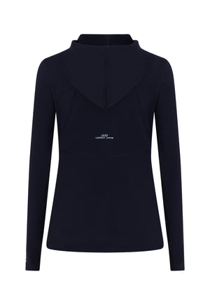 Lorna Jane Amy Ultimate Thermal Hooded Jacket - Midnight Blue