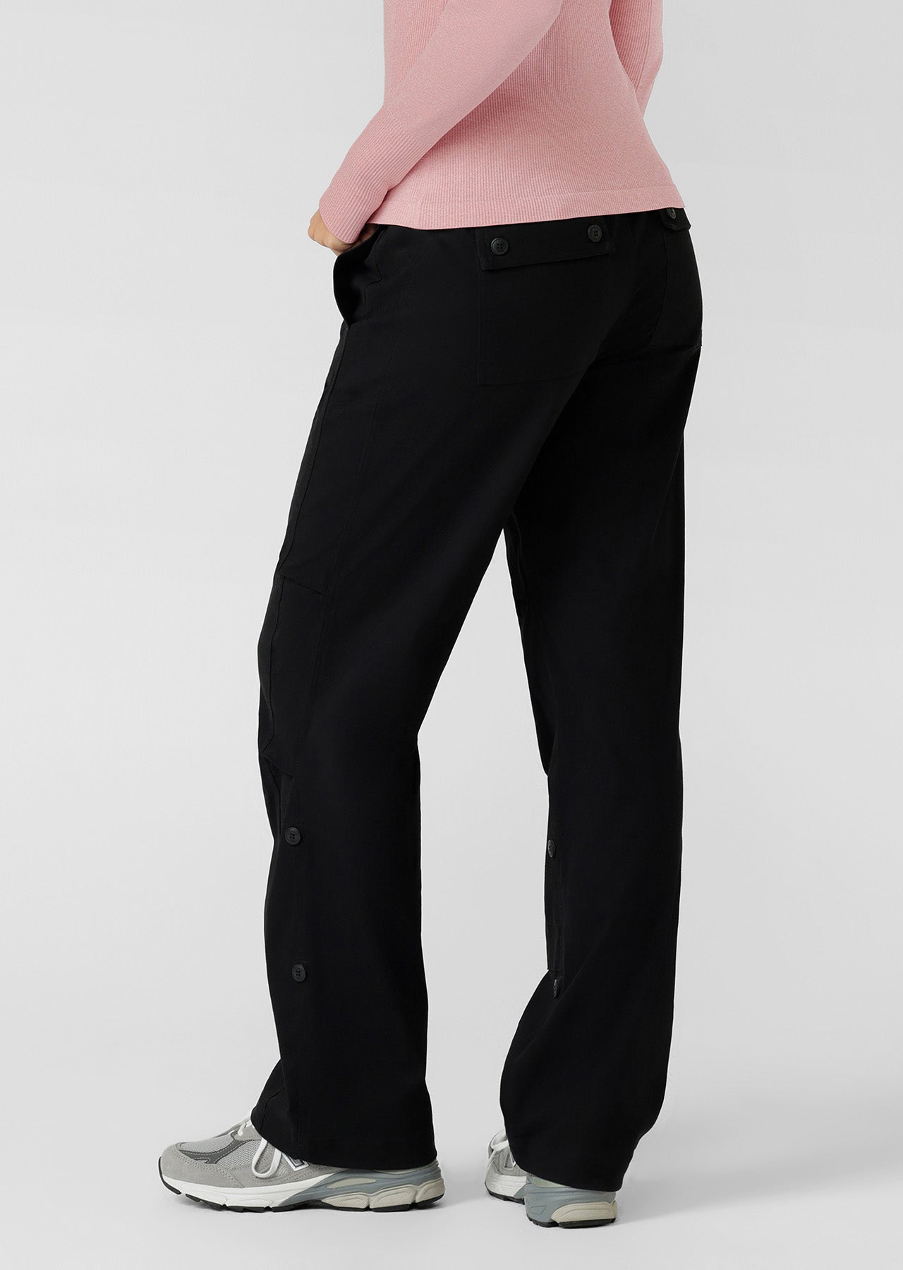 Lorna Jane Flashdance Work Pants - Black/Black