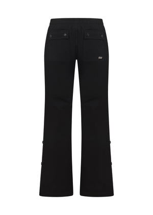 Lorna Jane Flashdance Work Pants - Black/Black
