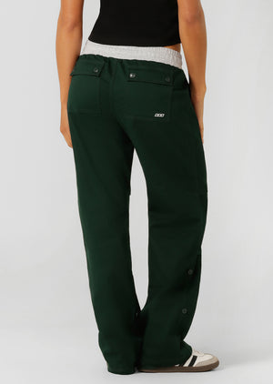 Lorna Jane Flashdance Work Pants - Dark Green