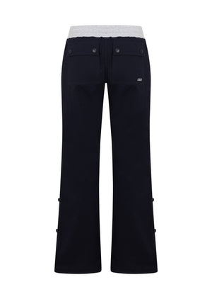 Lorna Jane Flashdance Work Pants - Midnight Blue