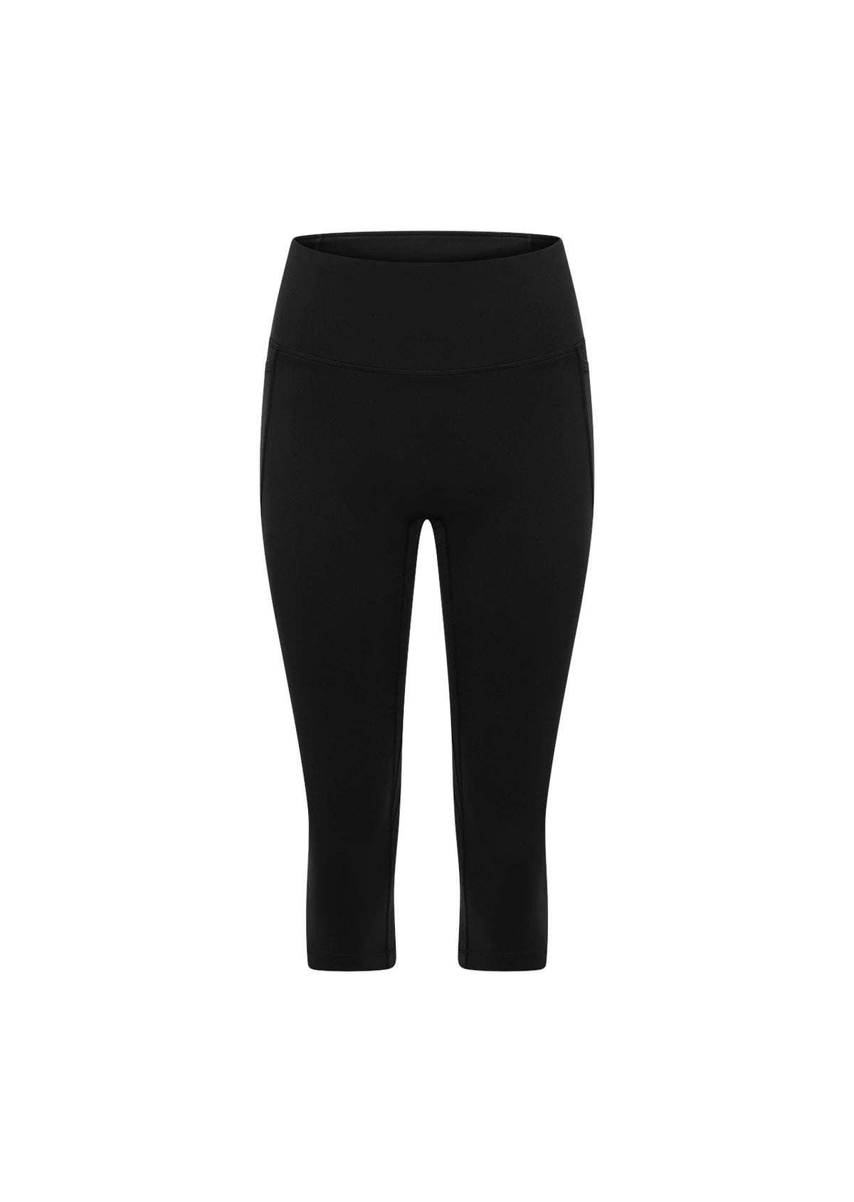 Lorna Jane Amy No Ride Phone Pocket 3/4 Leggings - Recycled Black
