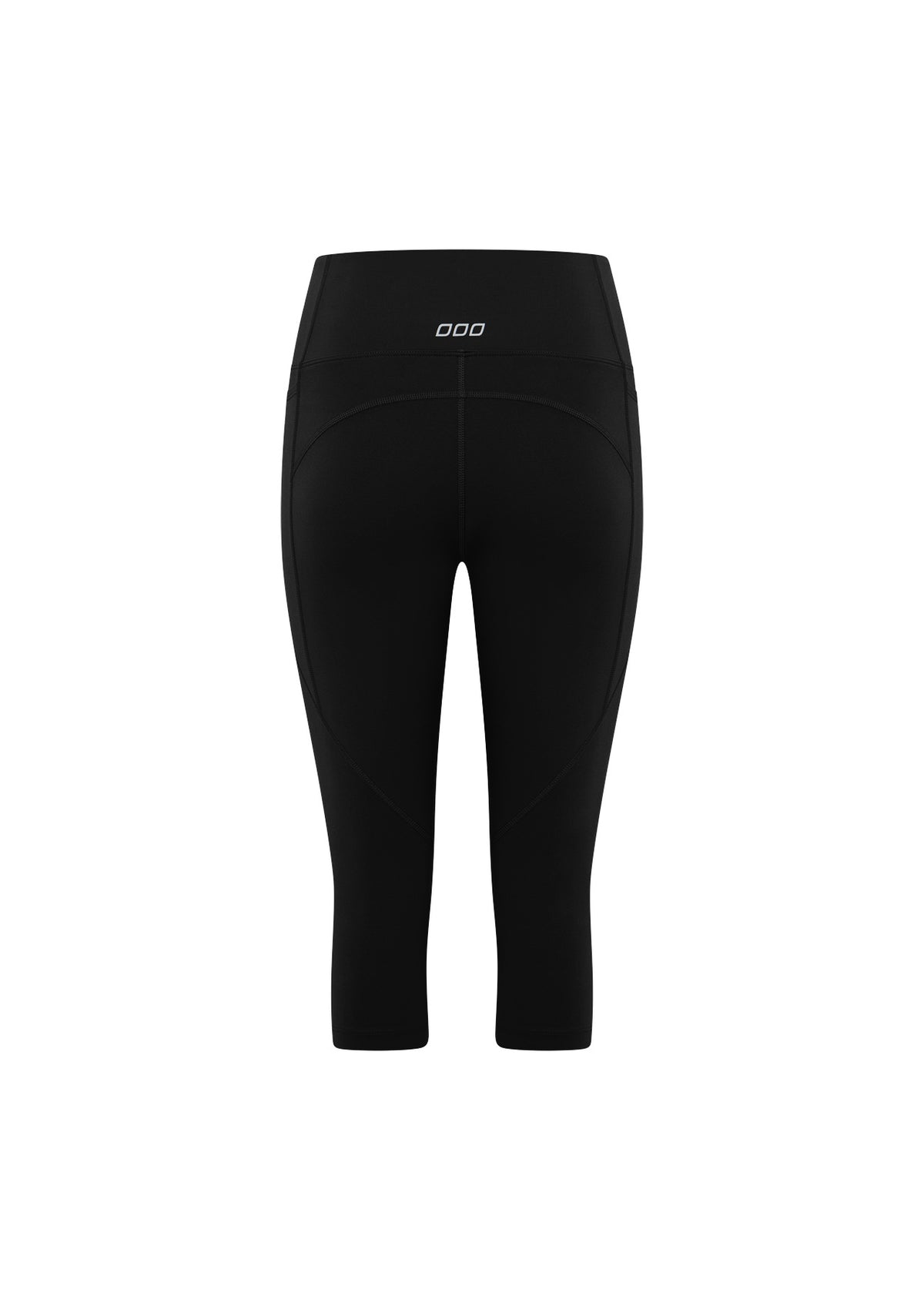Lorna Jane Amy No Ride Phone Pocket 3/4 Leggings - Recycled Black