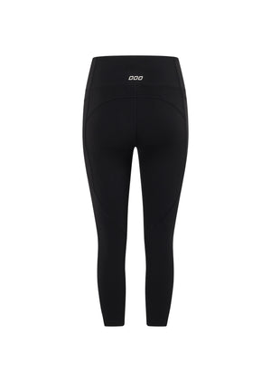 Lorna Jane Amy No Ride Phone Pocket 7/8 Leggings - Recycled Black