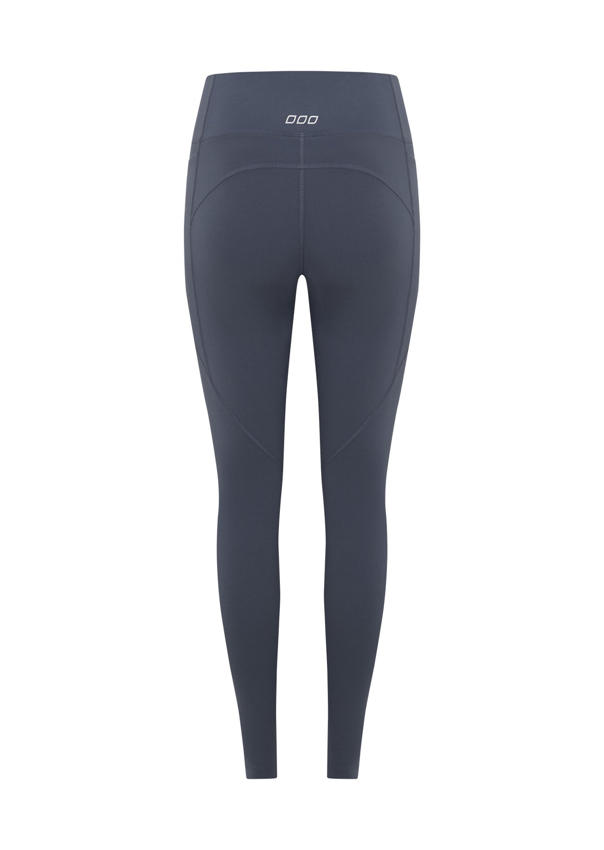 Lorna Jane Amy No Ride Phone Pocket Full Length Leggings - Dark Powder Grey