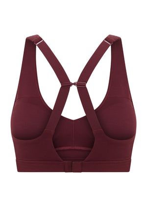 Lorna Jane Lifted Sports Bra - Cranberry