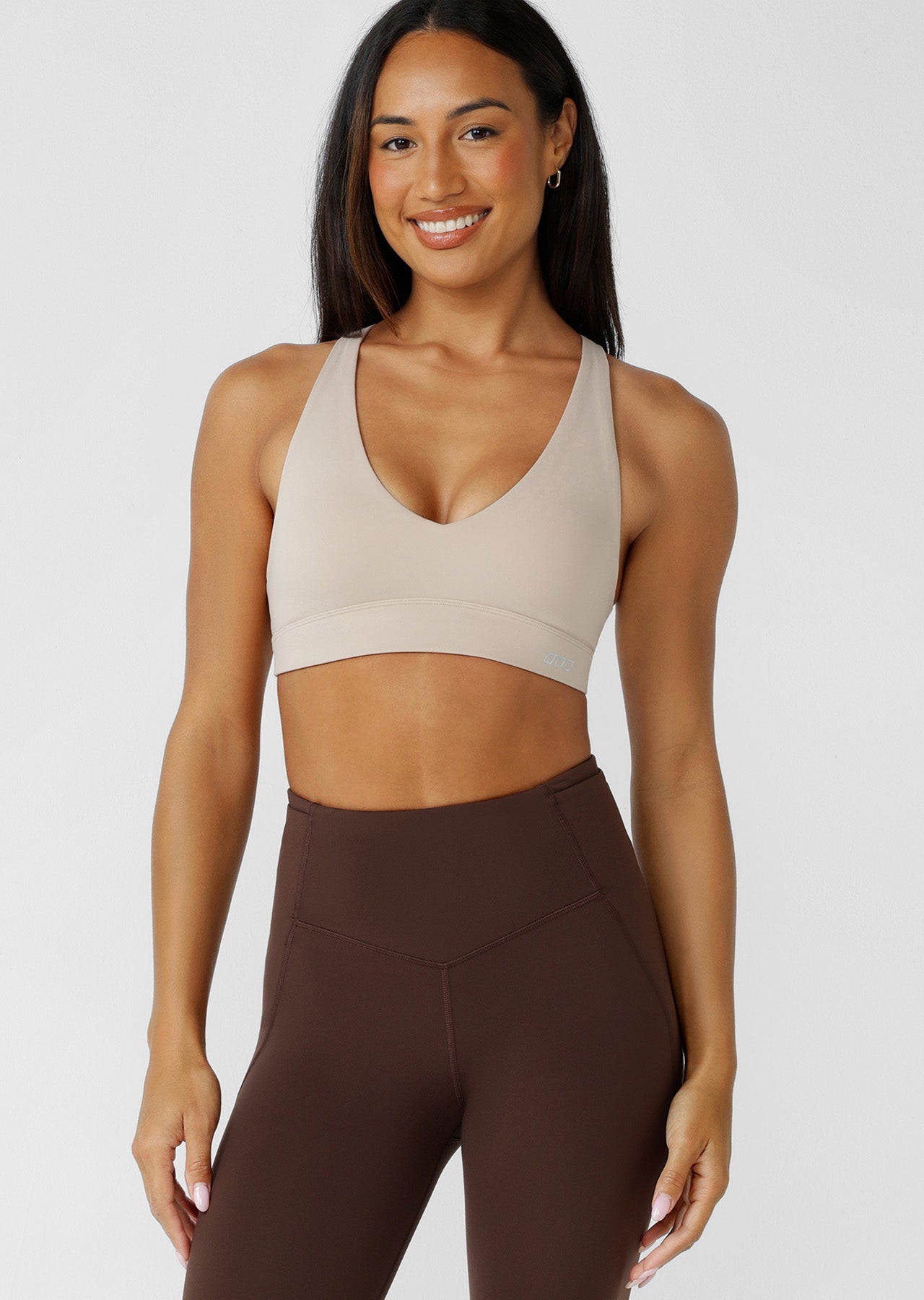 Lorna Jane Lifted Sports Bra - Latte