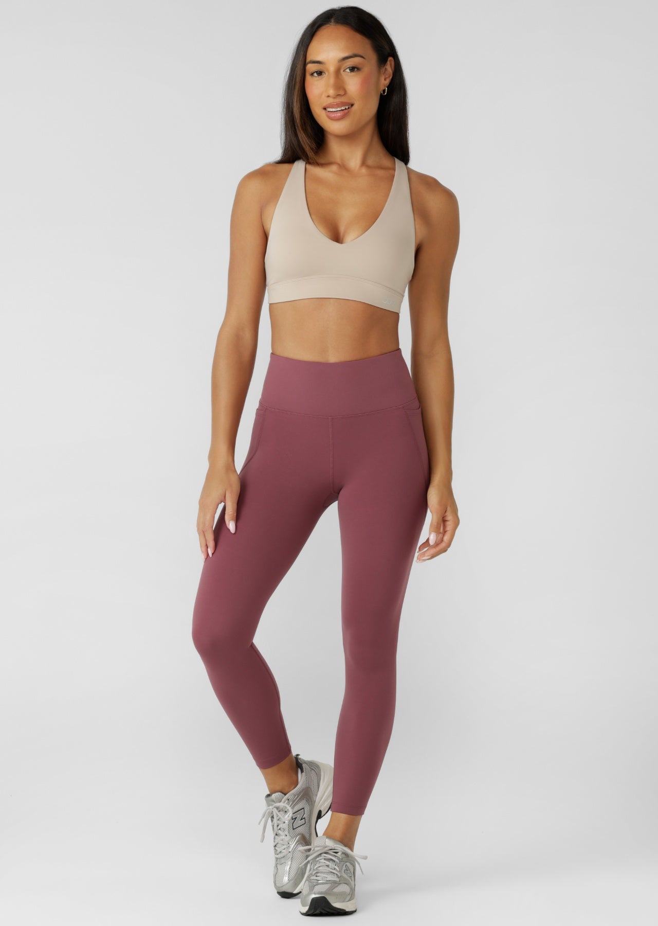 Lorna Jane Lifted Sports Bra - Latte