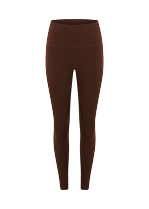 Lorna Jane Liberty 2 Pocket Ankle Biter Leggings - Espresso