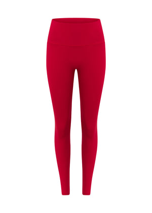 Lorna Jane Liberty Full Length Leggings - Rose Red