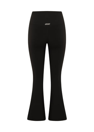 Lorna Jane Lotus Flared Leggings Petite - Recycled Black