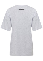 Lorna Jane LJ Basics T-Shirt - Light Grey Marl