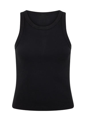 Lorna Jane LJ Basics Rib Tank - Black