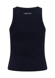 Lorna Jane LJ Basics Rib Tank - Oxford Navy