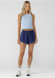 Lorna Jane LJ Basics Rib Tank - Petal Blue