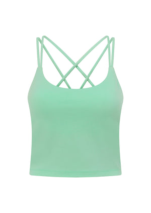 Lorna Jane Lotus Bra Tank Combo - Mint Cream