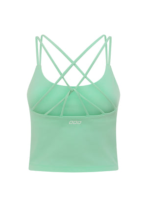 Lorna Jane Lotus Bra Tank Combo - Mint Cream