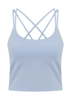 Lorna Jane Lotus Bra Tank Combo - Oxford Blue