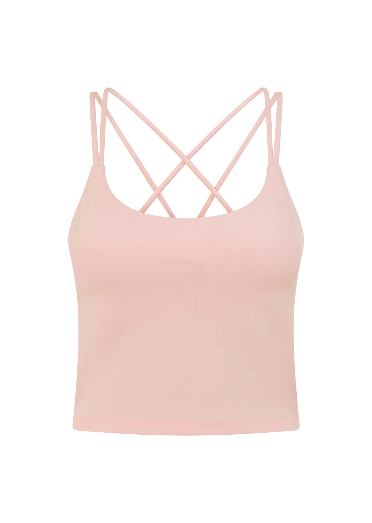 Lorna Jane Lotus Bra Tank Combo - Pale Peony