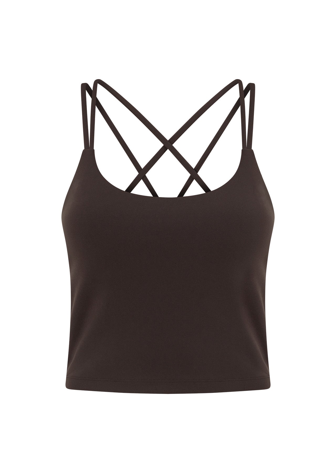 Lorna Jane Lotus Bra Tank Combo - Volcano
