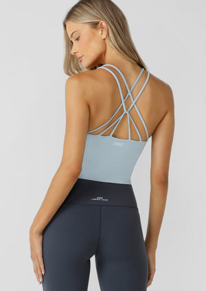 Lorna Jane Lotus Bra Tank Combo - Vibrant Sky