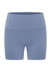 Lorna Jane Lotus No Chafe Phone Pocket 14cm Bike Shorts - Gravity Grey