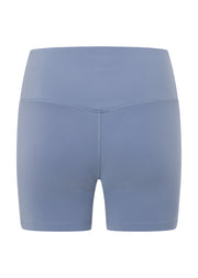 Lorna Jane Lotus No Chafe Phone Pocket 14cm Bike Shorts - Gravity Grey