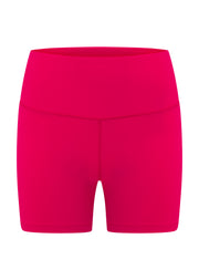 Lorna Jane Lotus No Chafe Phone Pocket 14cm Bike Shorts - Vivid Pink