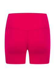 Lorna Jane Lotus No Chafe Phone Pocket 14cm Bike Shorts - Vivid Pink