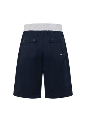 Lorna Jane Flashdance 3/4 Shorts - Platinum Navy