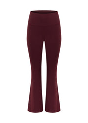 Lorna Jane Liberty Flared Leggings - Cranberry