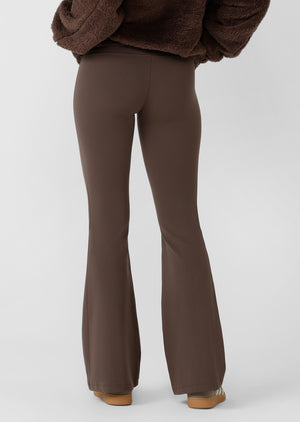 Lorna Jane Liberty Flared Leggings - Cinnamon