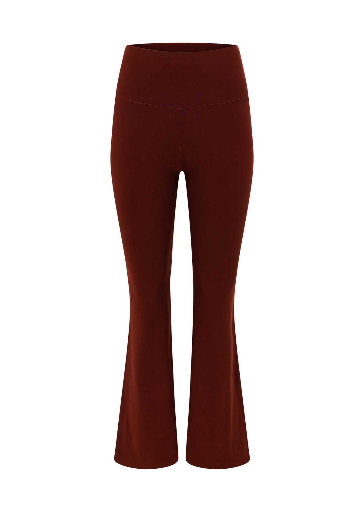 Lorna Jane Liberty Flared Leggings - Dark Ruby