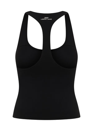 Lorna Jane Liberty Full Length Bra Tank Combo - Black