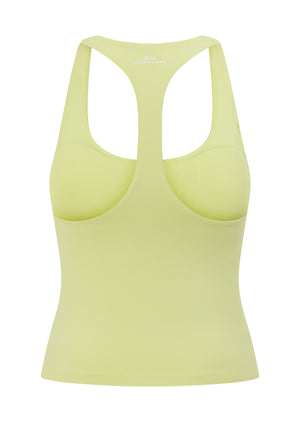 Lorna Jane Liberty Full Length Bra Tank Combo - Lime Cordial