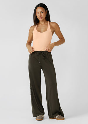 Lorna Jane Liberty Full Length Bra Tank Combo - Pale Peach