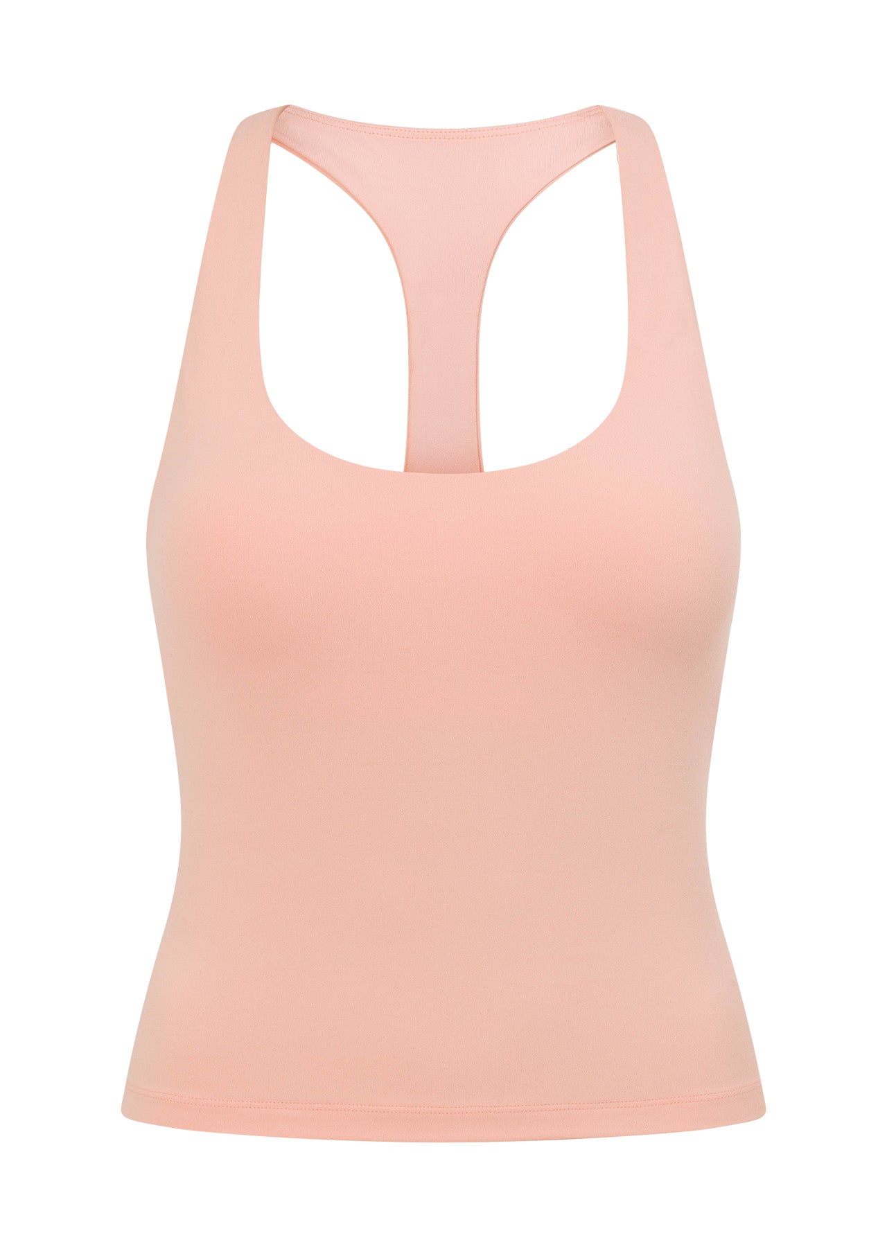 Lorna Jane Liberty Full Length Bra Tank Combo - Pale Peach