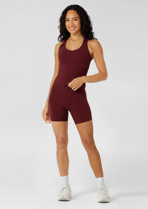 Lorna Jane Liberty Active Tank - Cranberry