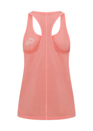Lorna Jane Lotus Slouchy Tank - Peach Spritz