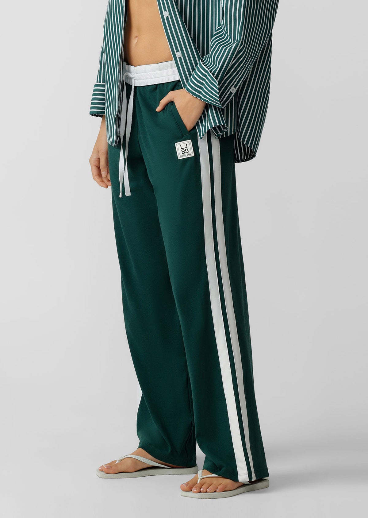 Lorna Jane Dance Pants - Palmetto Green