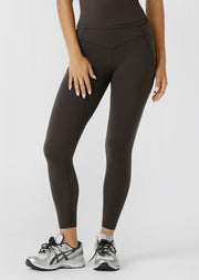 Lorna Jane Booty Lift And Support Pocket Ankle Biter Leggings - Volcano