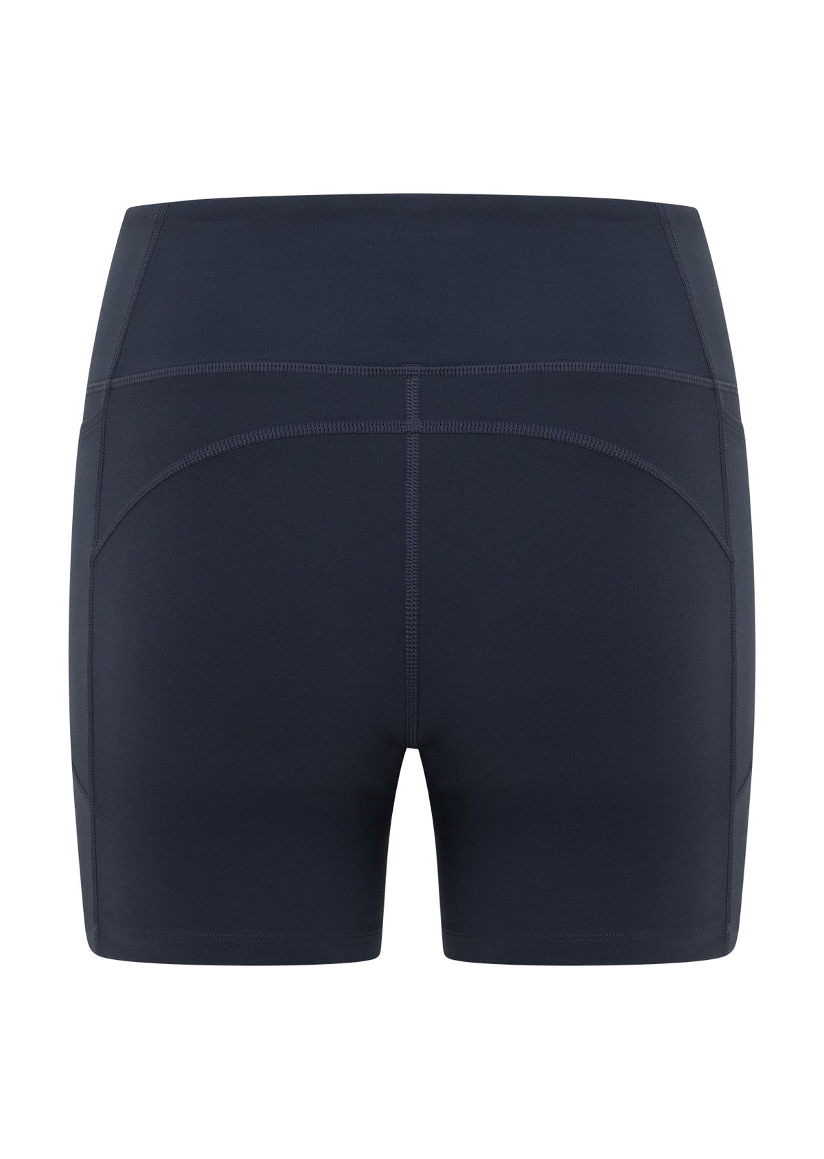 Lorna Jane Amy No Chafe Phone Pocket 14cm Bike Shorts - Platinum Navy