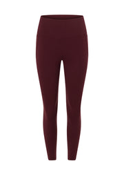 Lorna Jane Amy No Chafe Phone Pocket Ankle Biter Leggings - Cranberry