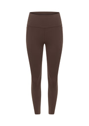 Lorna Jane Amy No Chafe Phone Pocket Ankle Biter Leggings - Cinnamon