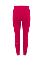 Lorna Jane Amy No Chafe Phone Pocket Ankle Biter Leggings - Raspberry