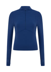 Lorna Jane Liberty Active 1/2 Zip Long Sleeve Top - Storm